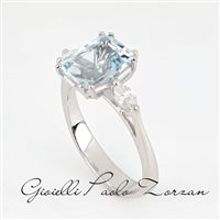 Ringe Zorzan Gioielli Dame in Weißgold Acquamarina 2.26 Ct ANPZ2503 - ANPZ2503